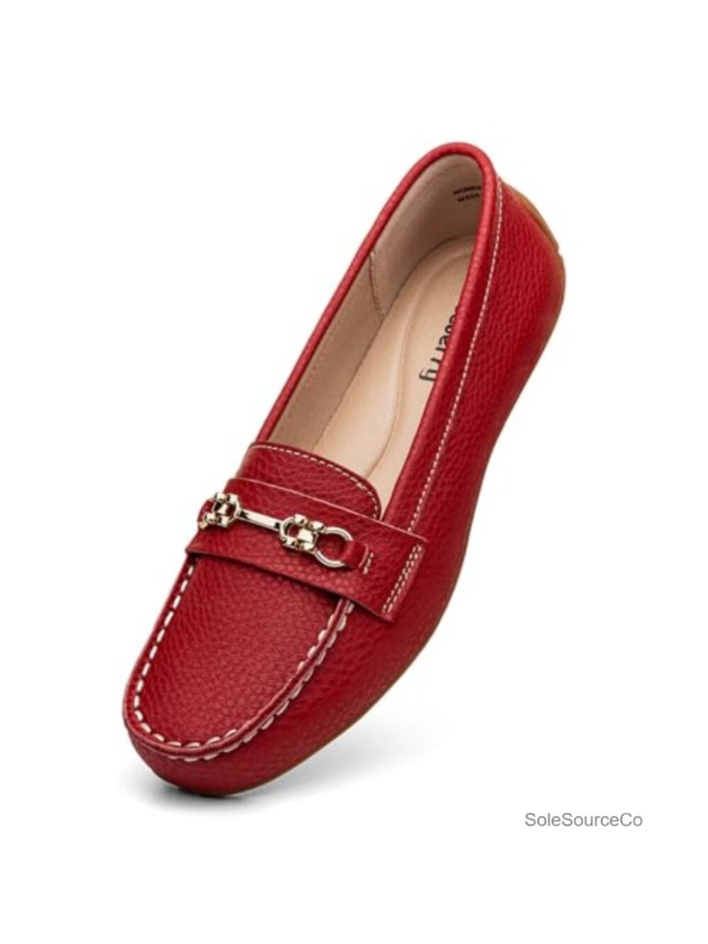 Comfort Leather Loafers Slip On Business Casual Dress Shoes Lightweight Work